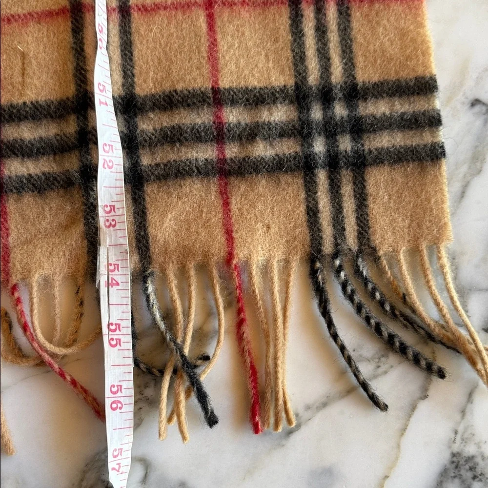 RONGZHIYOU Nova Check Wool Scarf